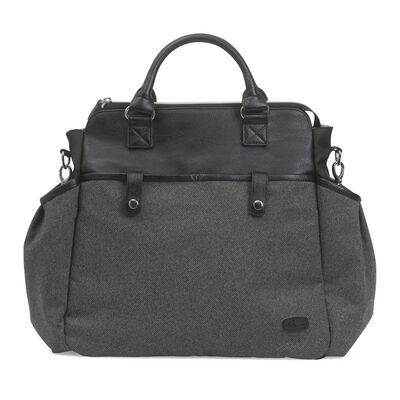 Mysa Diaper Bag Black Satin